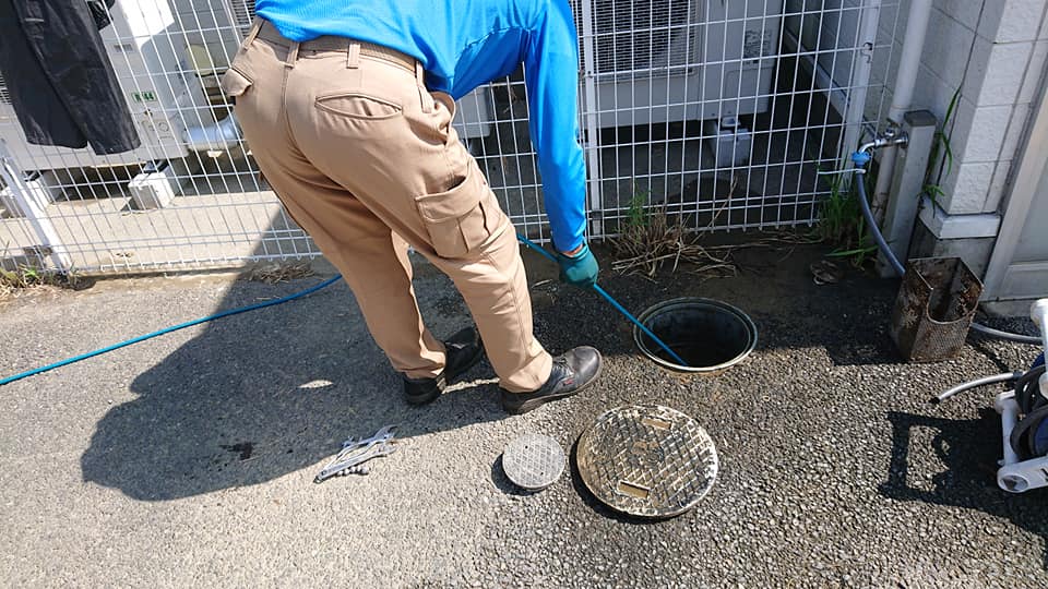 排水管清掃の実施の画像2